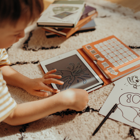 Kidywolf - pad rysunkowy z ekranem LCD ocean i piraci