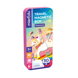 mierEdu Układanka magnetyczna - Jednorożce