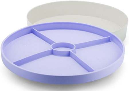 Jellystone, Tacka sensoryczna dla dzieci Play Tray 2w1Lilac, kolor fioletowy