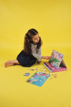 Zaczarowany Świat magnetyczny zestaw kreatywny Floss & Rock