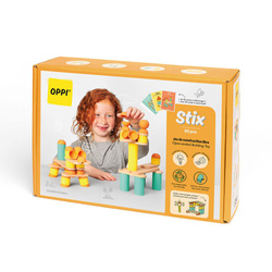 OPPI Kreatywny zestaw konstrukcyjny Stix 60 2+
