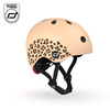 SCOOTANDRIDE Kask XXS-S dla dzieci 1-5 lat Leopard