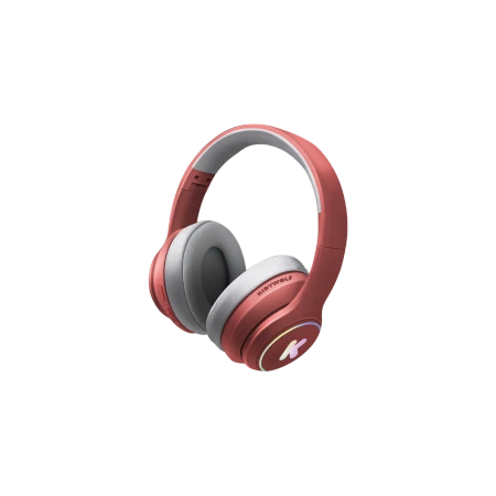 Kidywolf – słuchawki bezprzewodowe, bezpieczne dla dzieci 8+ z ograniczeniem głośności 85 dB | czerwone