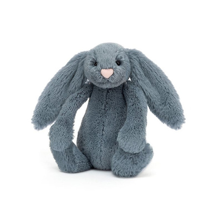 Jellycat Króliczek Bashful Dusky Blue 18 cm