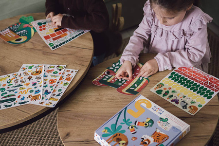 Janod Zestaw kreatywny Naklejki i ozdoby My arts &