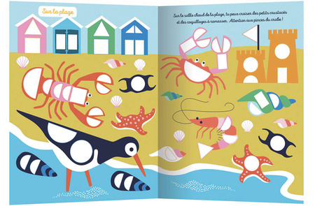 Auzou Zeszyt z naklejkami Podwodny Świat