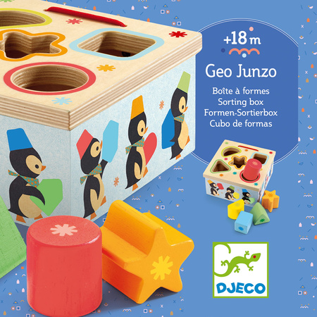 Djeco Drewniany sorter IGLOO