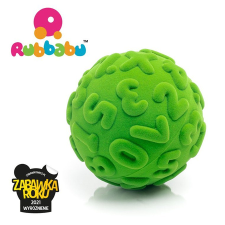 Rubbabu Piłka sensoryczna edukacyjna - Zielone cyfry