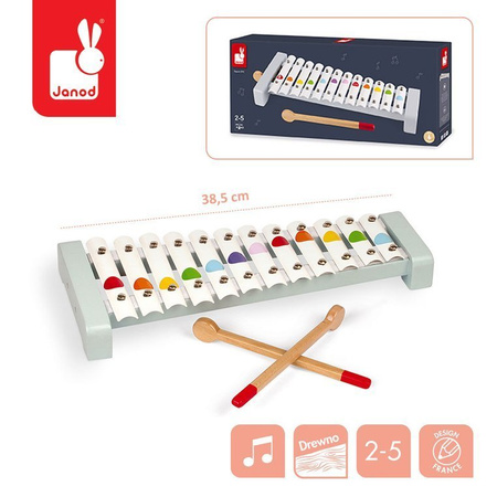 Cymbałki 12 tonów metalowe Confetti