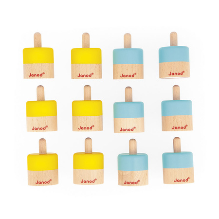 Janod – Gra Memory Dźwiękowe dla Dzieci 3+ | Sensoryczna Gra Pamięciowa