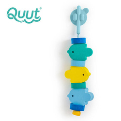 Quut Klocki piankowe do kąpieli Beedi Fish – zestaw sensoryczny do nawlekania rybki 10m+