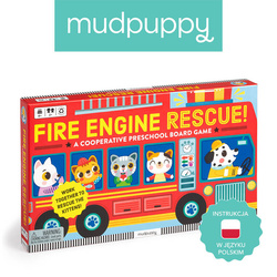 Mudpuppy Gra planszowa Straż pożarna na ratunek!+4
