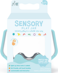Glo Pals, Słoik sensoryczny do napełniania wodą, kolor błękitny, Frosty Fun