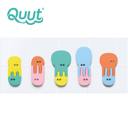 Quut Zestaw puzzli piankowych Meduzy – piankowe zabawki do kąpieli Quutopia 10 elementów 3+