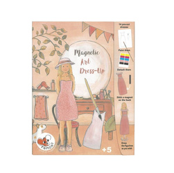 Egmont Toys – Magnetyczna ubieranka DIY Moda - Kreatywna zabawka dla dziewczynek