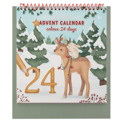 Little Dutch Kolorowanka - kalendarz adwentowy