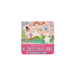 Floss & Rock Tęczowe Wróżki Zestaw Magnetycznych Gier i Zabaw 4