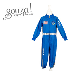 Souza! Kostium kombinezon astronauty Andre niebieski, strój dla dzieci