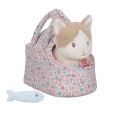 Little Dutch Kot Marley w torbie – przytulanka z rybką i torbą transportową dla dzieci 12m+