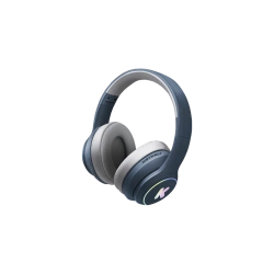 Kidywolf – słuchawki bezprzewodowe, bezpieczne dla dzieci 8+ z ograniczeniem głośności 85 dB | niebieskie