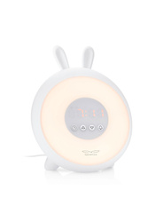 Rabbit & Friends Lampka budząca światłem biały królik