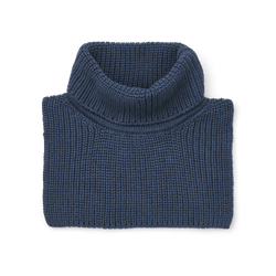 Liewood – Komin dziecięcy z bawełny organicznej Indigo Blue, jesień zima, 6-10 lat – wyprzedaż