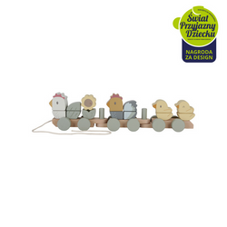 Little Dutch Pociąg zwierzątka Little Farm