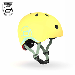 SCOOTANDRIDE Kask XXS-S dla dzieci 1-5 lat Lemon