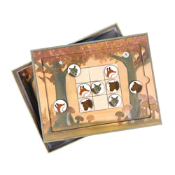 Egmont Toys – Gra magnetyczna Las Sudoku - Logiczna gra edukacyjna dla dzieci