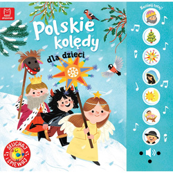 Polskie kolędy dla dzieci 0–3 lata – książka dźwiękowa „Słuchaj i śpiewaj”