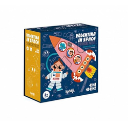 LONDJI Puzzle dla dzieci progresywne Walentyna w kosmosie