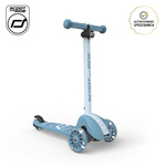 SCOOTANDRIDE Highwaykick 3S Hulajnoga z systemem sterowania 2w1 i kółkami LED składana 3+ Steel