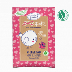 KOCHAM CIĘ! - malinowa KĄPIEL PIELĘGNACYJNA 50g DRESDNER ESSENZ 