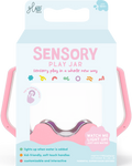 Glo Pals, Słoik sensoryczny do napełnienia wodą, kolor różowy, Bubble Gum