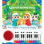 Wśród nocnej ciszy i inne kolędy dla dzieci 4–6 lat – książka z pianinkiem