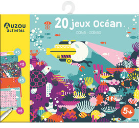 Auzou 20 gier i łamigówek Ocean