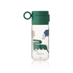 Liewood butelka, bidon tritanowy, odporna, bezpieczna, silikonowy ustnik Dinosaurs / Mist