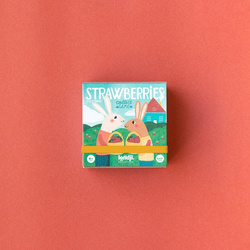 LONDJI Mini gra Strawberries - gra strategiczna dla dzieci i dorosłych