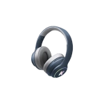 Kidywolf – słuchawki bezprzewodowe, bezpieczne dla dzieci 8+ z ograniczeniem głośności 85 dB | niebieskie