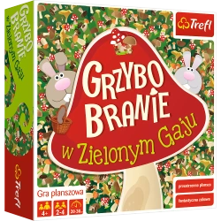 Grzybobranie w Zielonym Gaju - gra planszowa dla dzieci  +4
