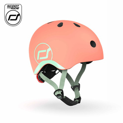 SCOOTANDRIDE Kask XXS-S dla dzieci 1-5 lat Peach