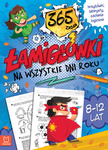 Łamigłówki książeczka na wszystkie dni roku – 365 zadań, krzyżówki i łamigłówki logiczne dla dzieci 8–12 lat, wydanie niebieskie