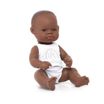 BOX Lalka dziewczynka Afrykanka 32 cm Miniland Baby