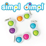 Fat Brain Toys Bąbelki Dimpl Breloczek. Simpl Dimpl.