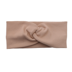 Milenove opaska bawełniana przeplatana milki coffee 46 cm