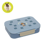 Lassig Lunchbox, śniadaniówka  z przegródkami Pattern Party Blue/green