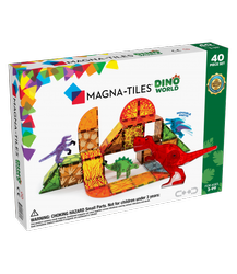 Klocki Magnetyczne Dino World 40 el. Magna-Tiles®