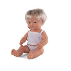 Lalka chłopiec Europejczyk 38cm Miniland Doll