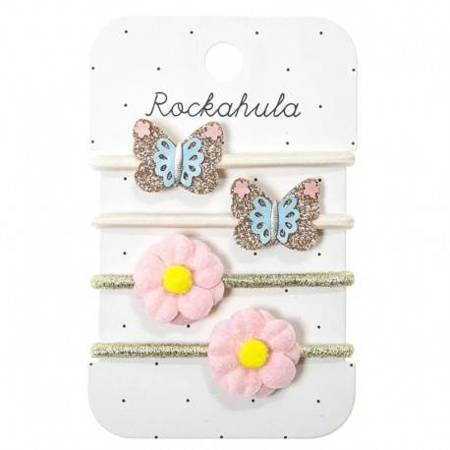 5 Rockahula Kids - 4 gumki do włosów Meadow Butterfly