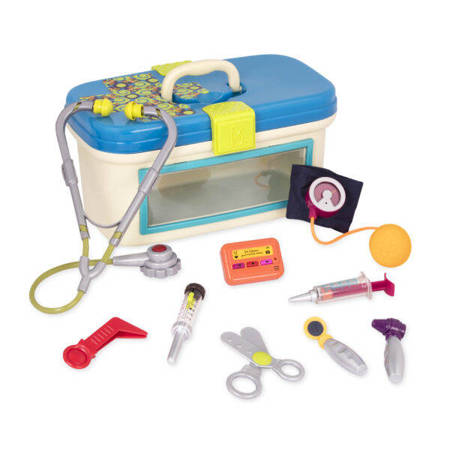 B.toys Dr. Doctor – walizeczka z zestawem akcesoriów lekarskich
